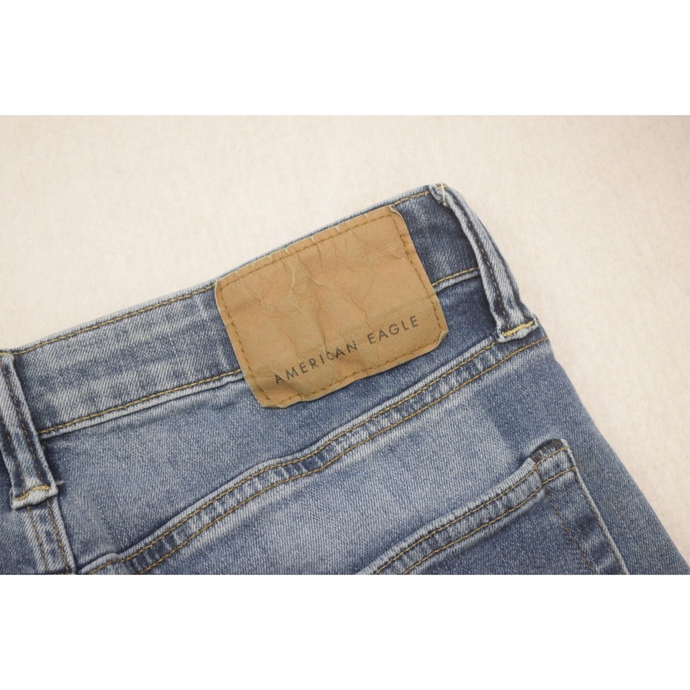 American Eagle Next Level Flex Original Straight Denim Blue Jeans Mens 28 x 30**
